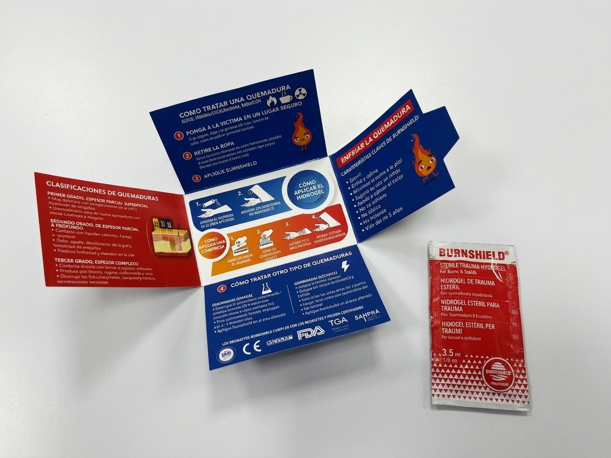 Sachet Hidrogel 3.5 mL con Guía de Uso